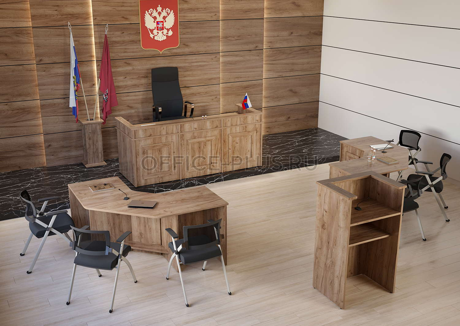 Мебель для зала суда KODEX