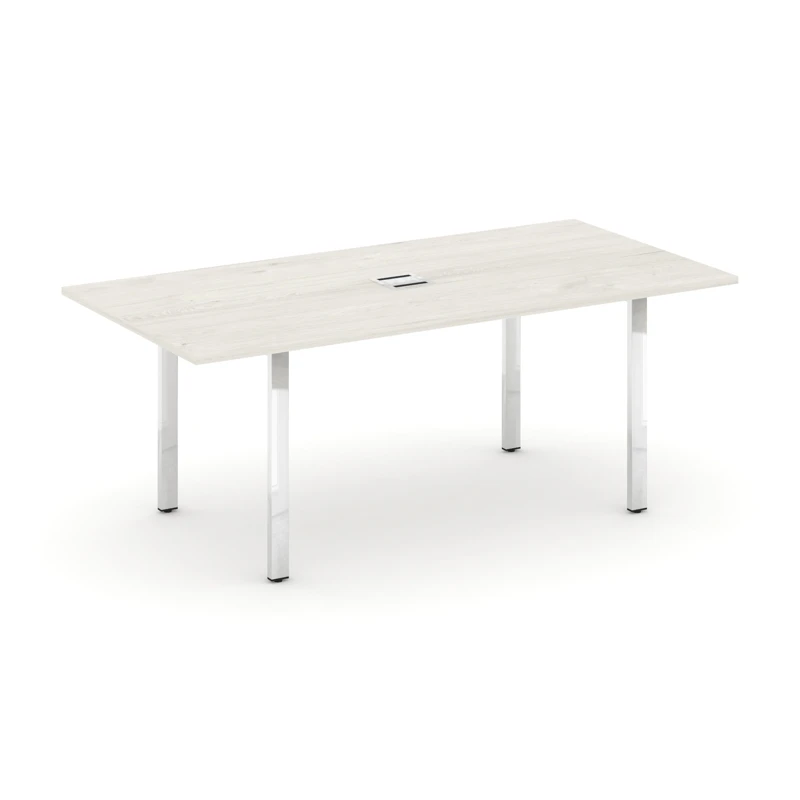 Стол для переговоров на металлокаркасе (П-60x30) Style Project Direct Lux M-SN-6P.SPRG-198