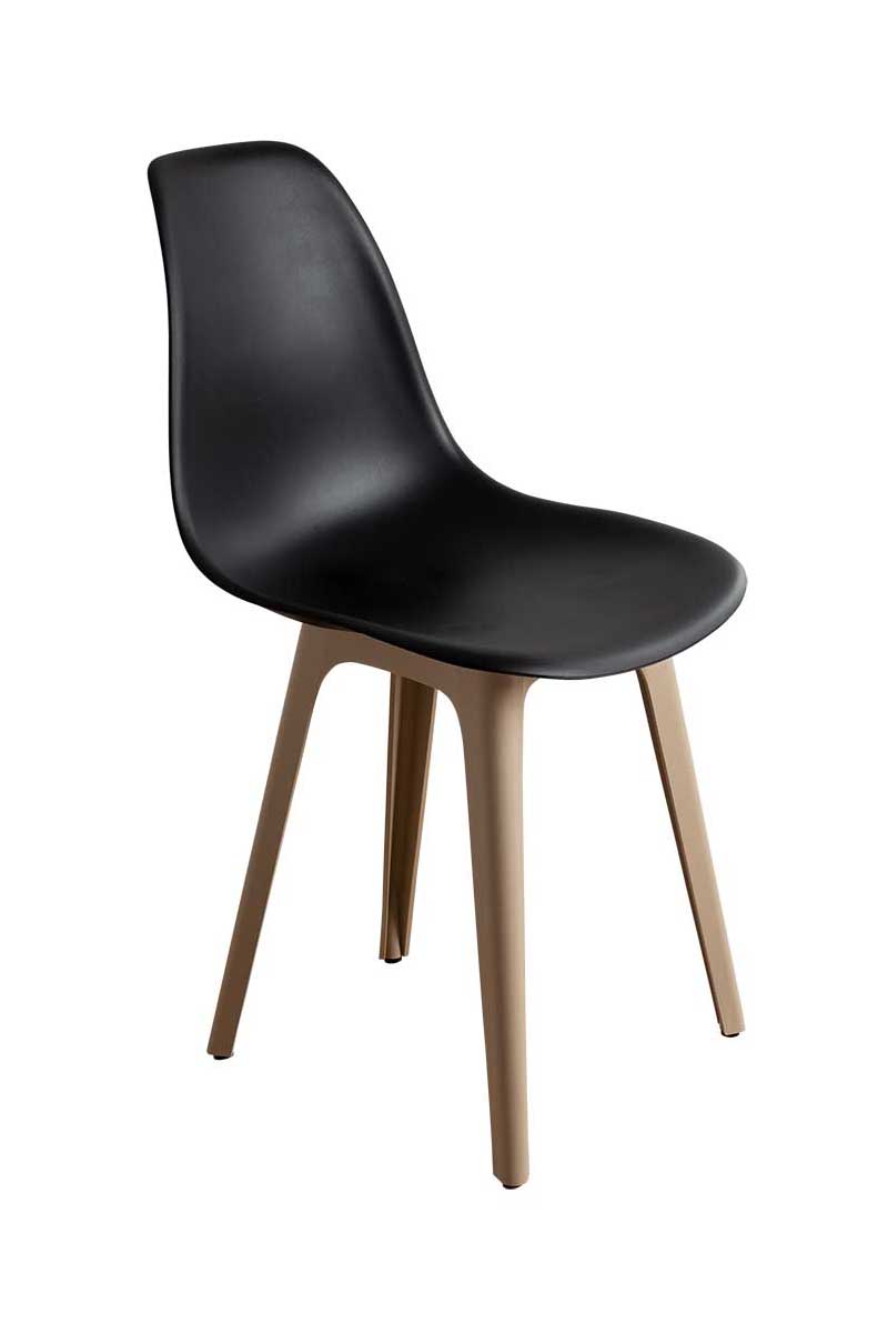 Стул обеденный Derstuhl DSL 110 Plast Dark Beige
