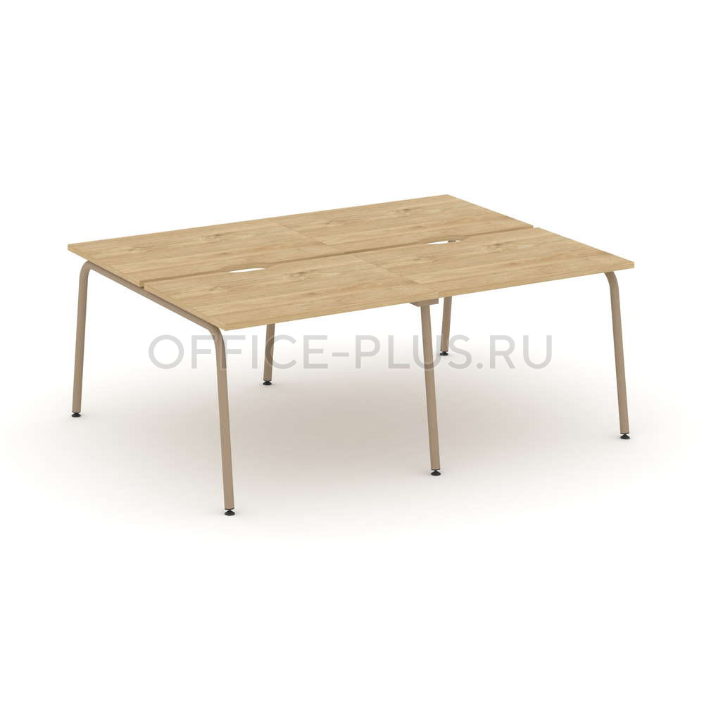 Рабочая станция 4 места на металлокаркасе Estetica ES.D.RS-4.1-VK