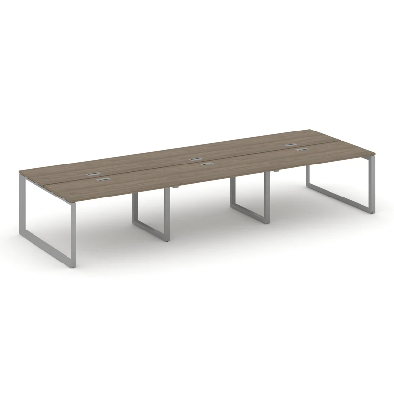 Рабочая станция на металлокаркасе (О-59х59 серый) Style Project Next SN-59O.DRS-071