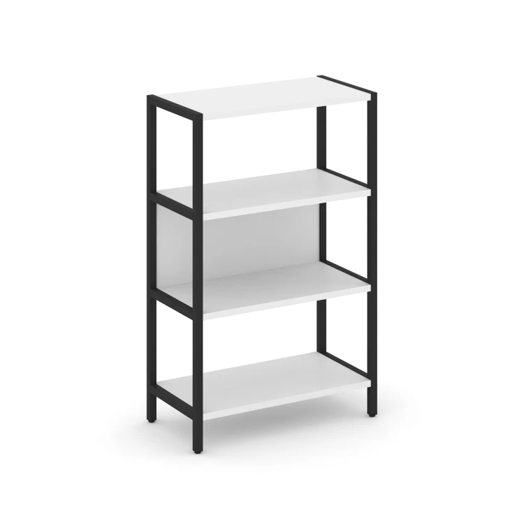 Односекционный стеллаж трехярусный SHELF SYSTEM (металл черный) SN.STM-311