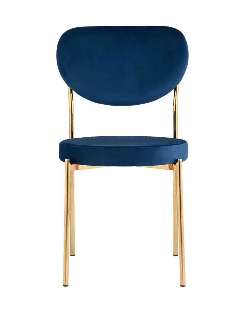 Стул обеденный Stool Group Барбара золотые ножки ткань