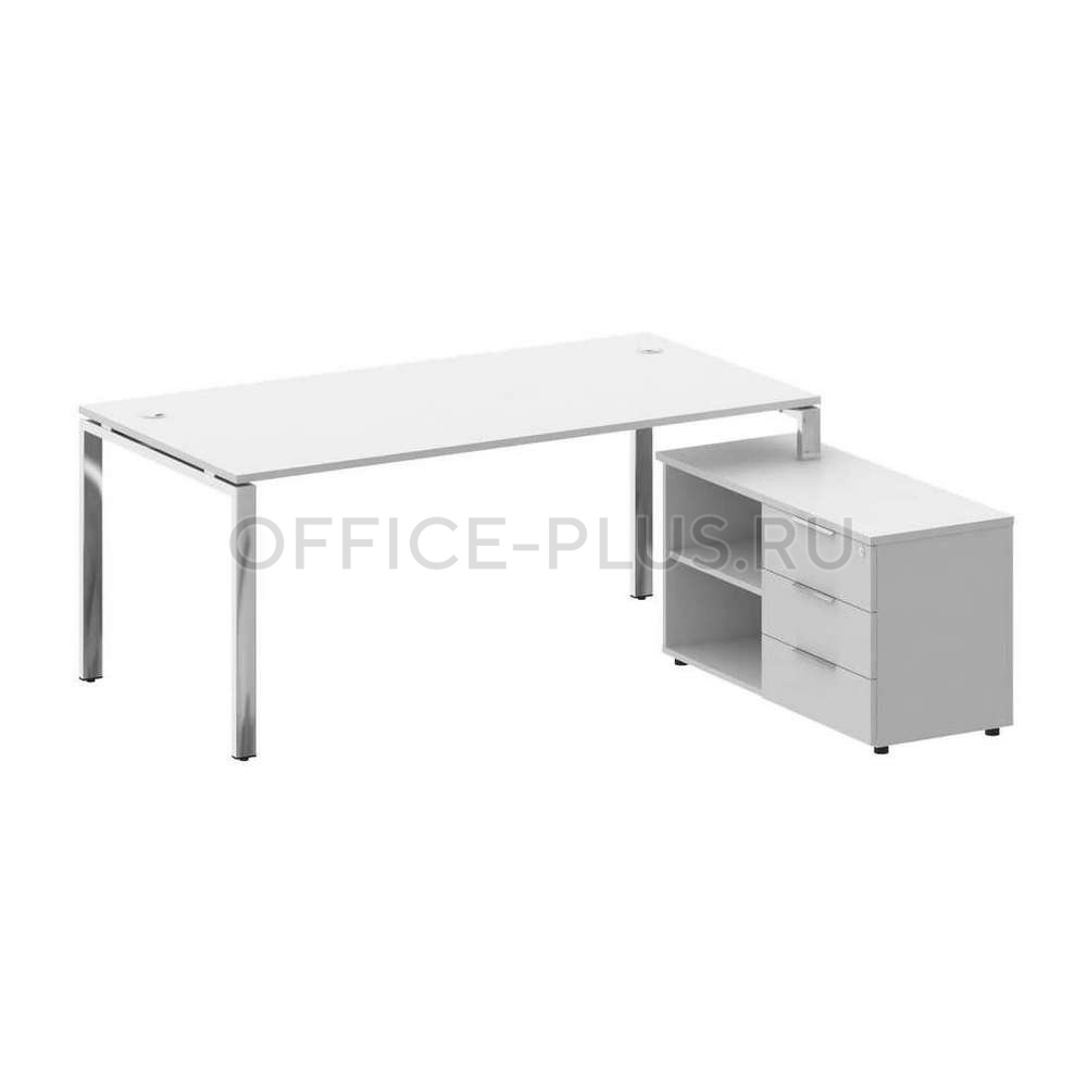 Стол руководителя Metal System Direct на металлокаркасе БГ.СРТ-5.9 Пр