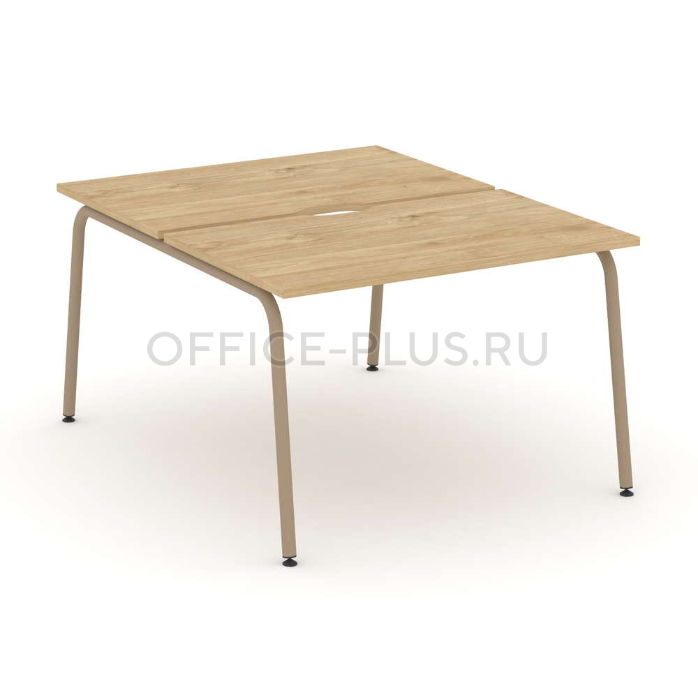 Рабочая станция 2 места на металлокаркасе Estetica ES.D.RS-2.2-VK