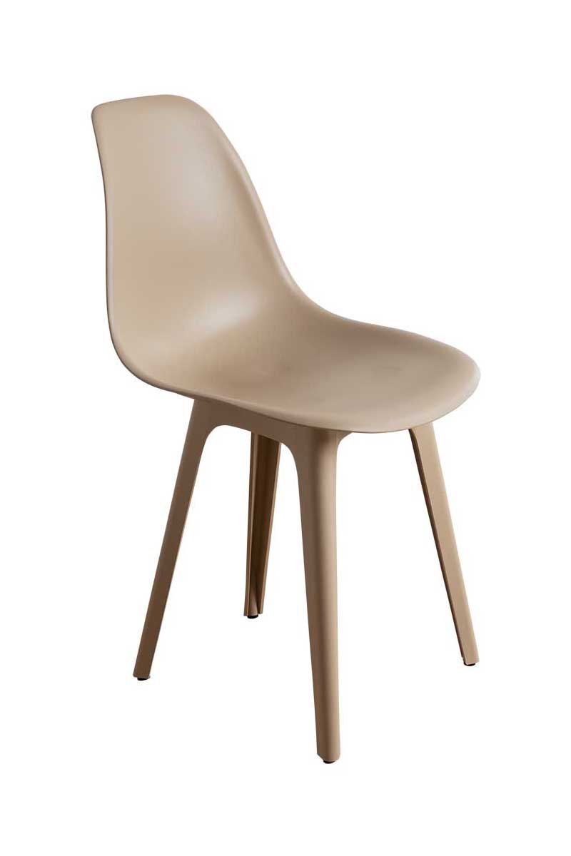 Стул обеденный Derstuhl DSL 110 Plast Dark Beige