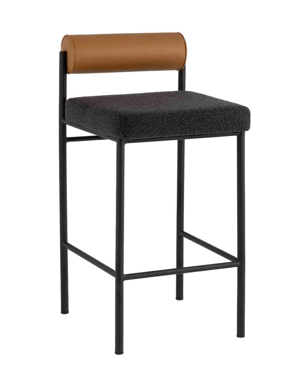 Стул полубарный Stool Group Балла ткань/экокожа
