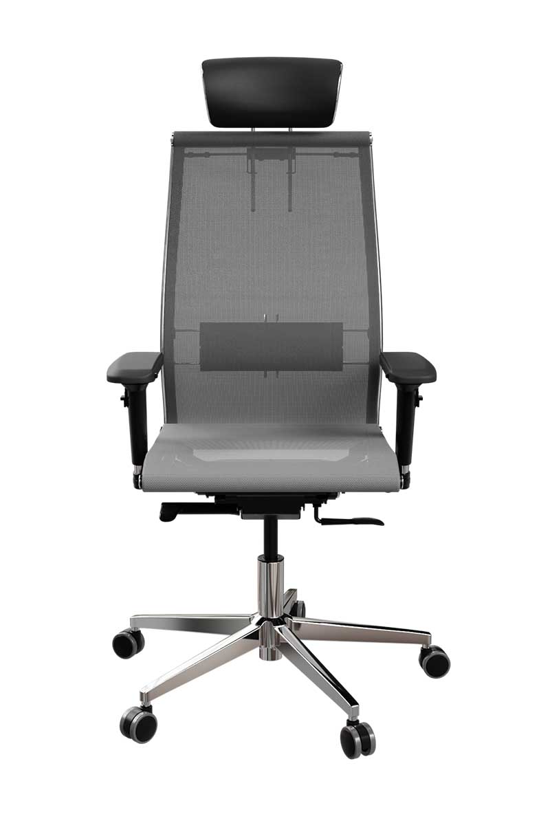 Кресло METTA ErgoLife SynchroSit 10 B2-107D - Сетка(T) с подголовником