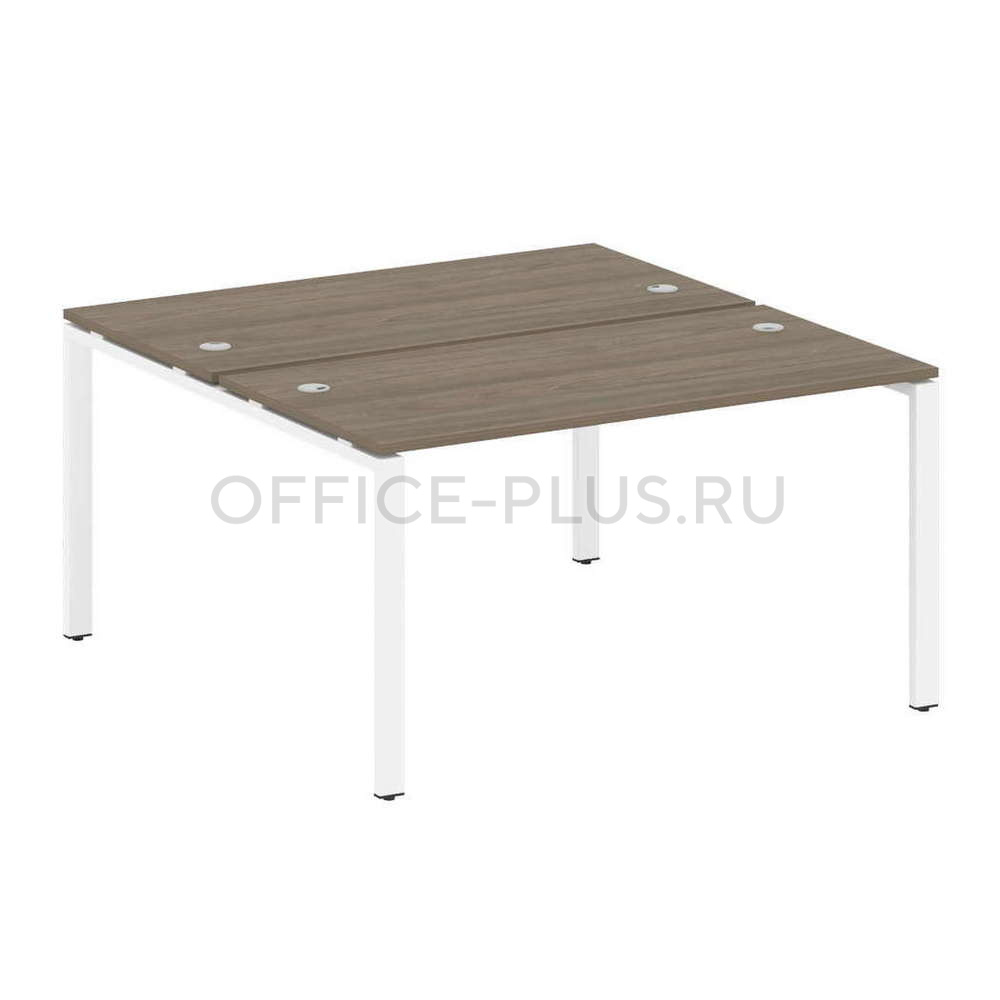 Рабочая станция 2 места Metal System Style на металлокаркасе БП.РАС-СП-2.3