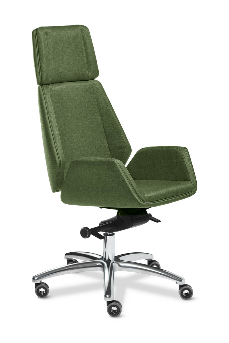 Кресла для руководителя Multi Office Siena Chrome A ткань