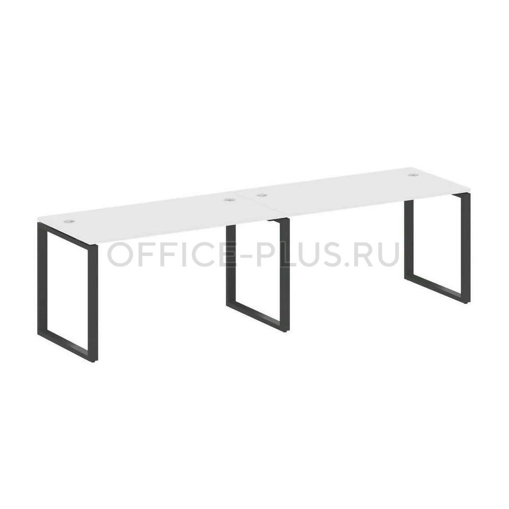 Рабочая станция 2 места Metal System Style на металлокаркасе БО.СМ-2.3
