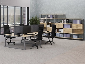 Системы хранения SHELF SYSTEM (металл серый)