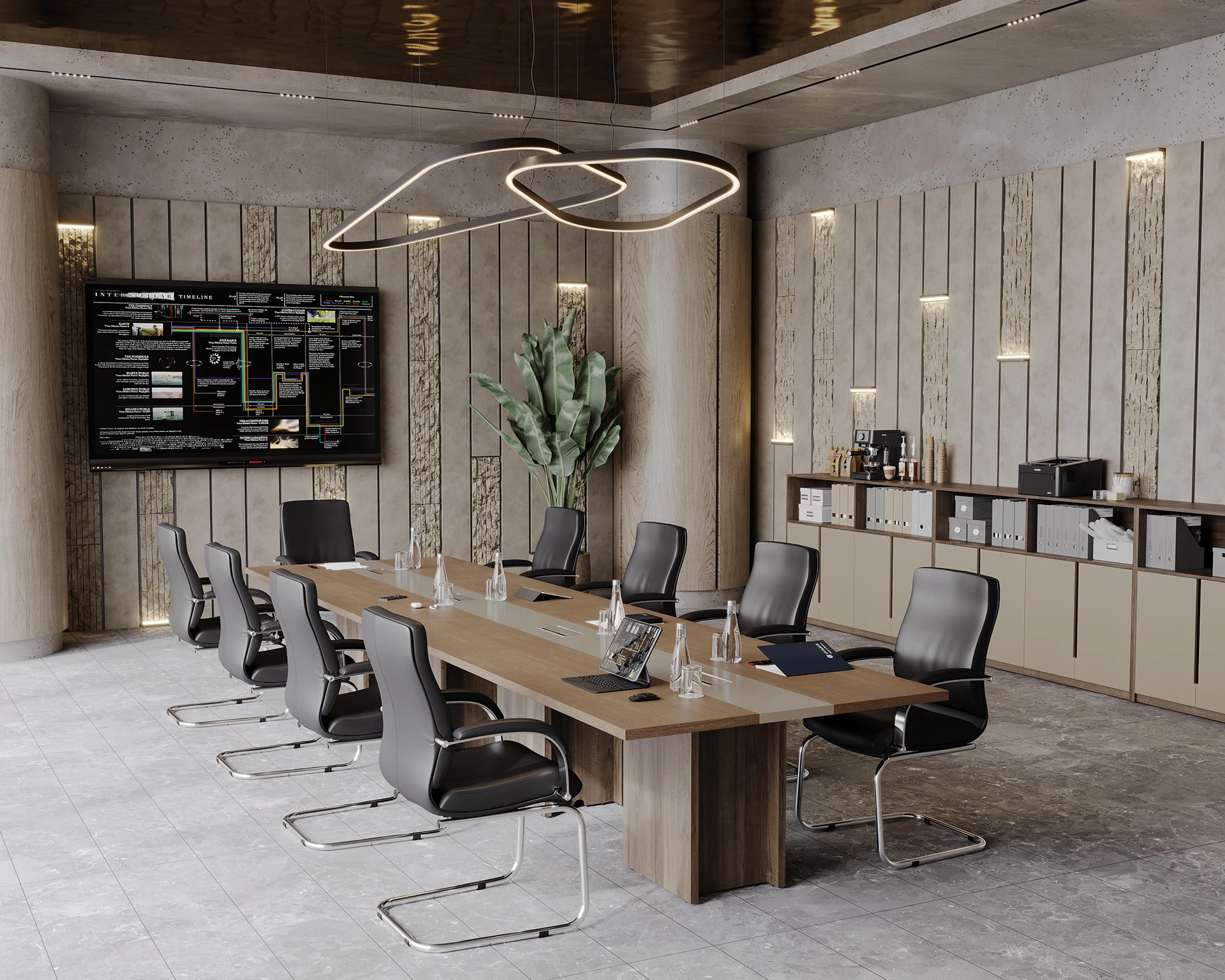 Стол для переговоров Artwood, Комплект ATW379700 (2 шт.)