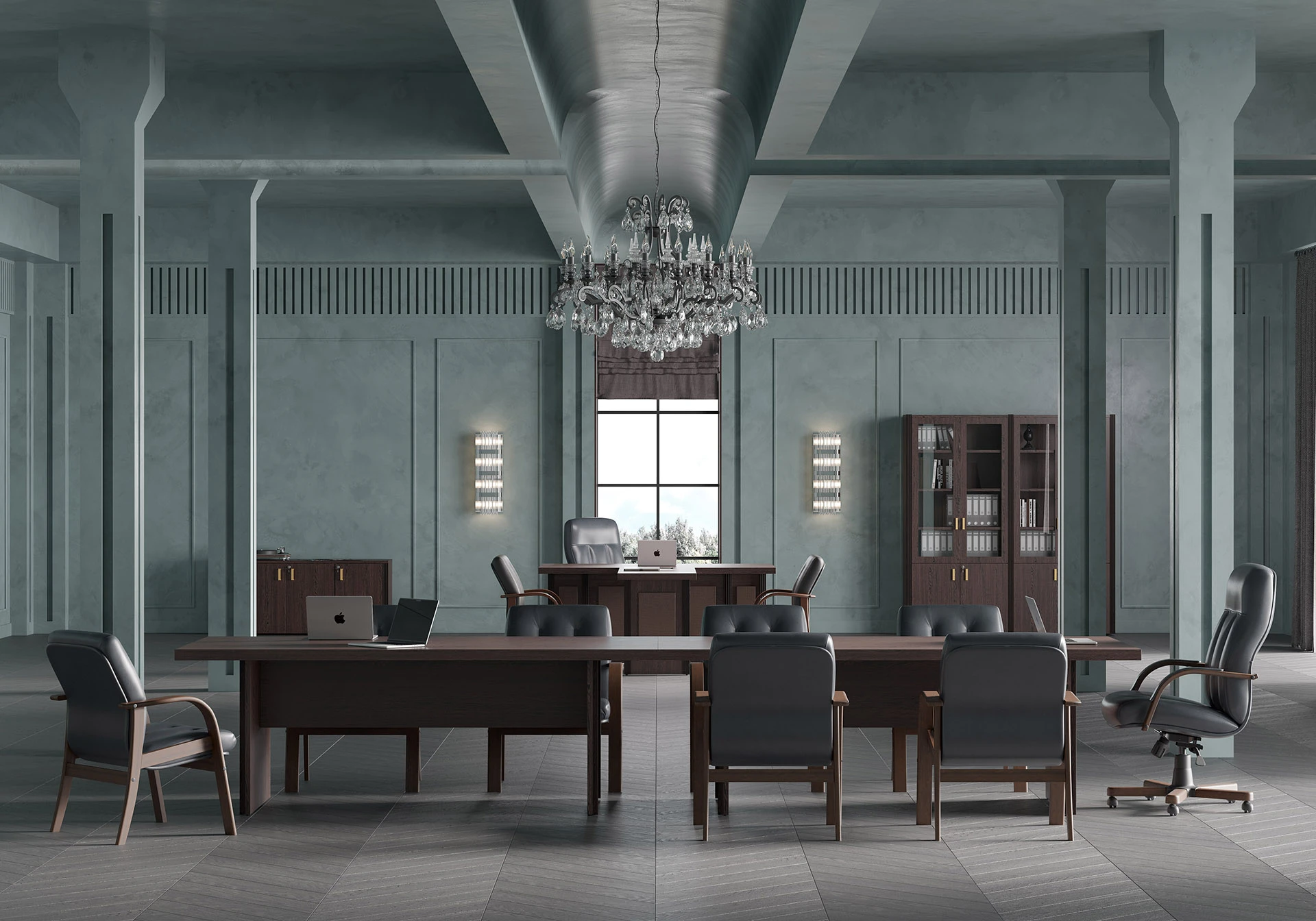 Стол для переговоров Monza, Комплект MZA387700 + MZA387700