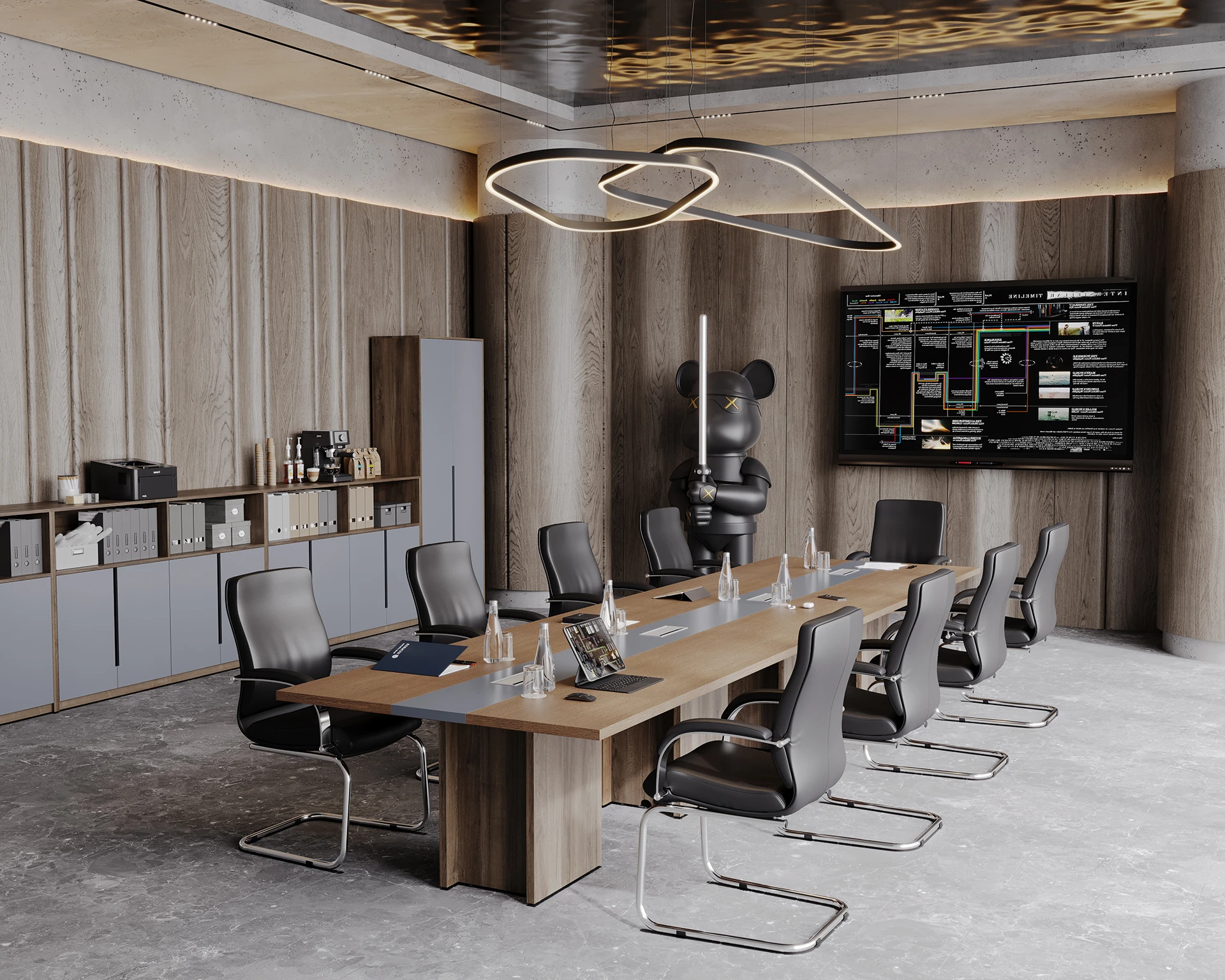 Стол для переговоров Artwood, Комплект ATW379700 (2 шт.)