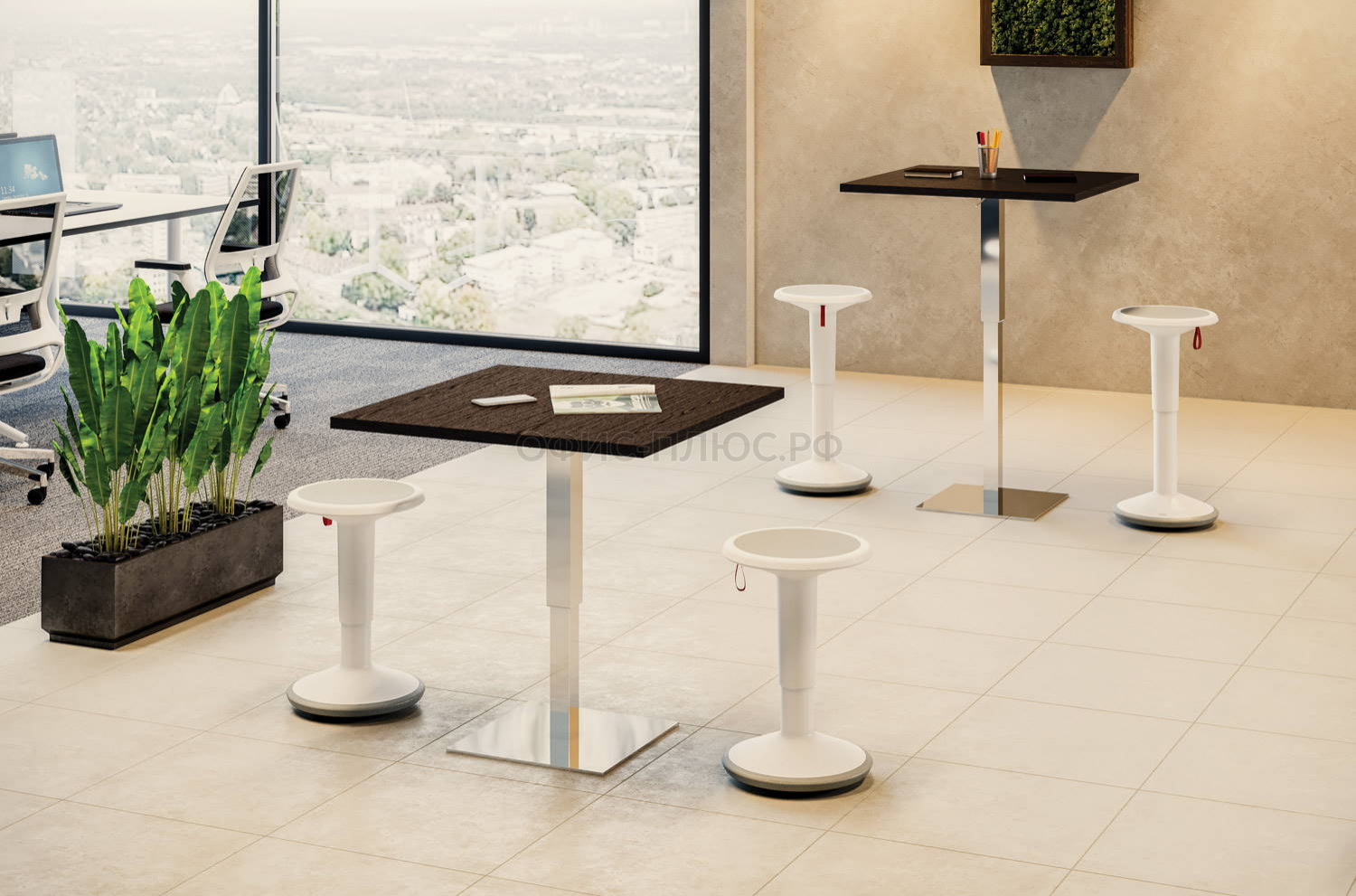Столы для переговоров Сит-Ту-Стенд / Sit-to-Stand