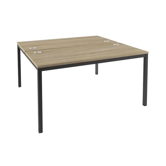 Рабочая станция 2 места Инновация на металлокаркасе IL-42