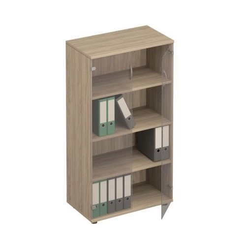 Шкаф средний для документов со стеклом Формула ФР 366