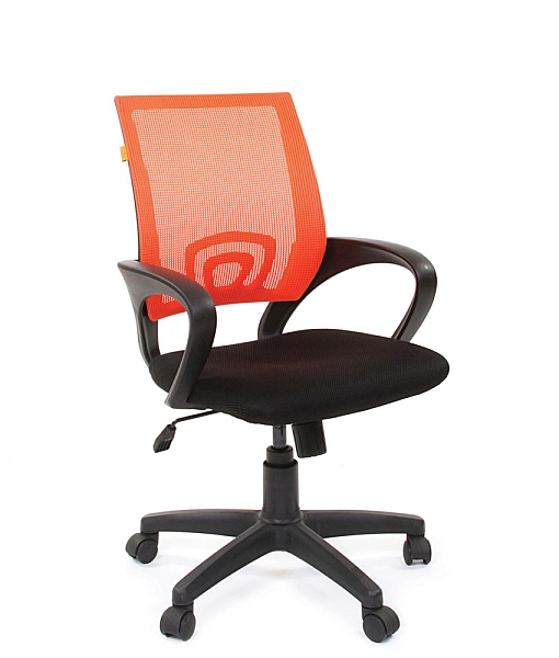Компьютерное кресло Chairman 696 black сетка/ткань