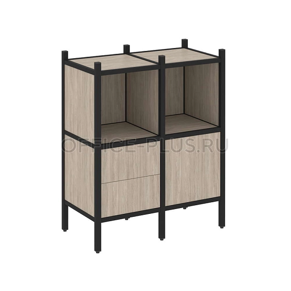 Офисная мебель Loft, комплект стеллажа наборного VR.L-02
