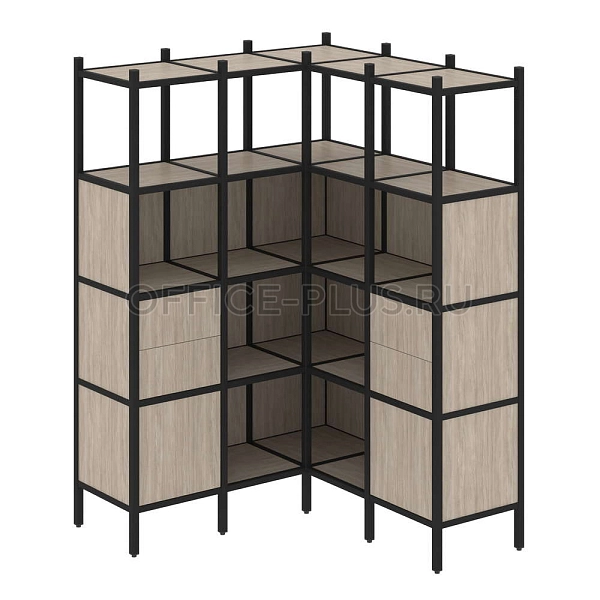 Офисная мебель Loft, комплект стеллажа наборного VR.L-33