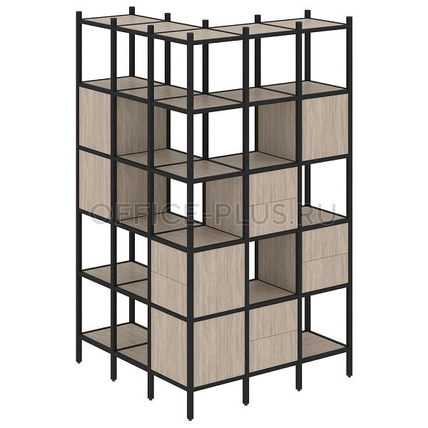 Офисная мебель Loft, комплект стеллажа наборного VR.L-53