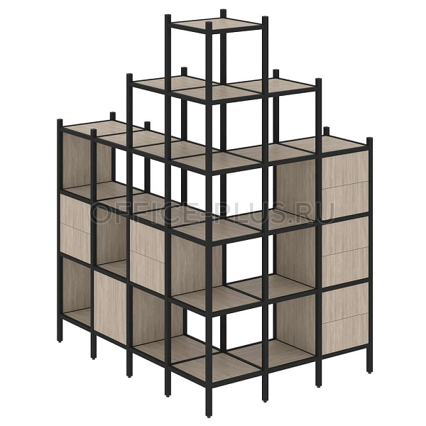 Офисная мебель Loft, комплект стеллажа наборного VR.L-56