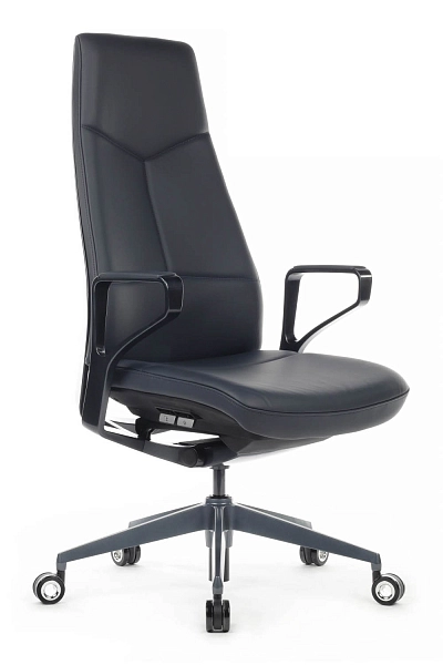 Кресло для руководителя Riva Design Zen 01E черный металл