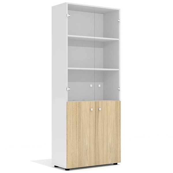 Шкаф высокий для документов Rio Base R-46 + R-7.1 (x2) + R-02.1 (x2)