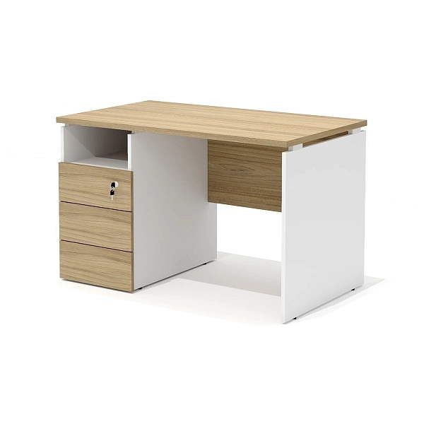 Стол с тумбой левый Rio Base R-11L