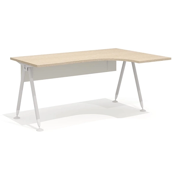 Стол эргономичный на металлокаркасе правый Гамма GM-106R + G-87